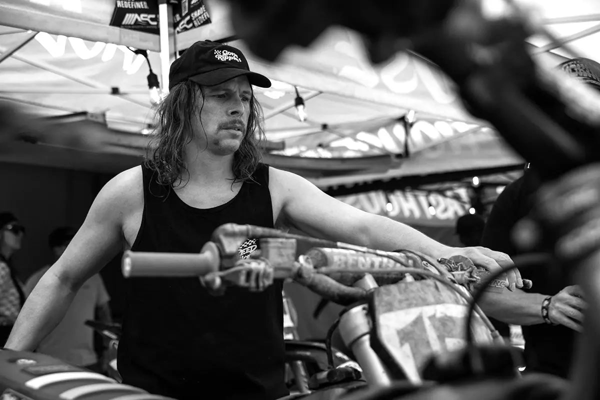 Darryn Durham at the 2-Stroke Worlds