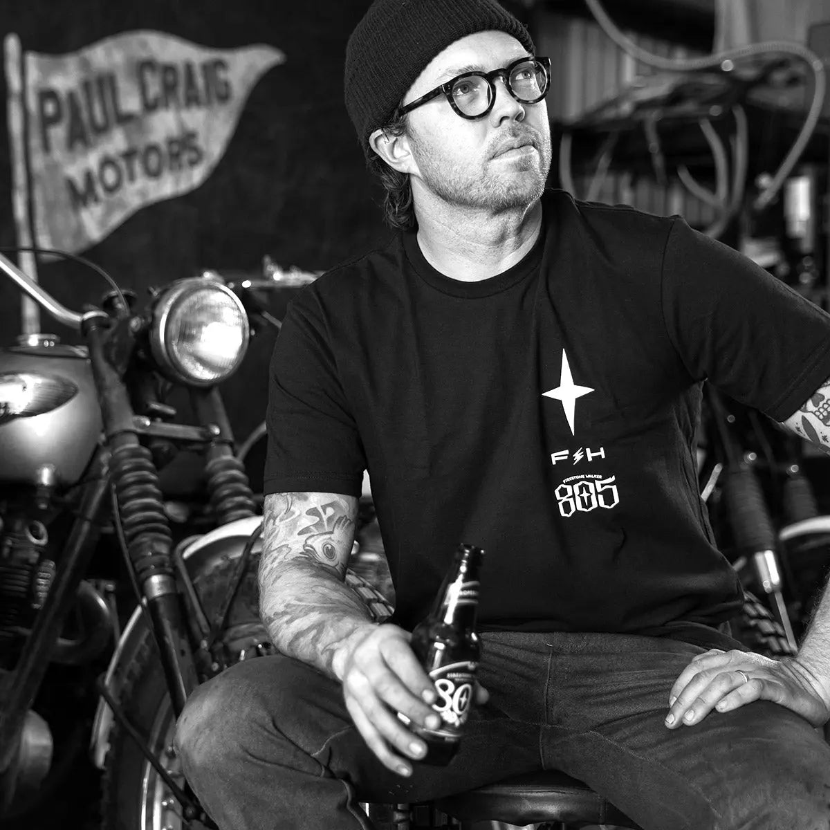 805 Alliance Tee - Black - Fasthouse
