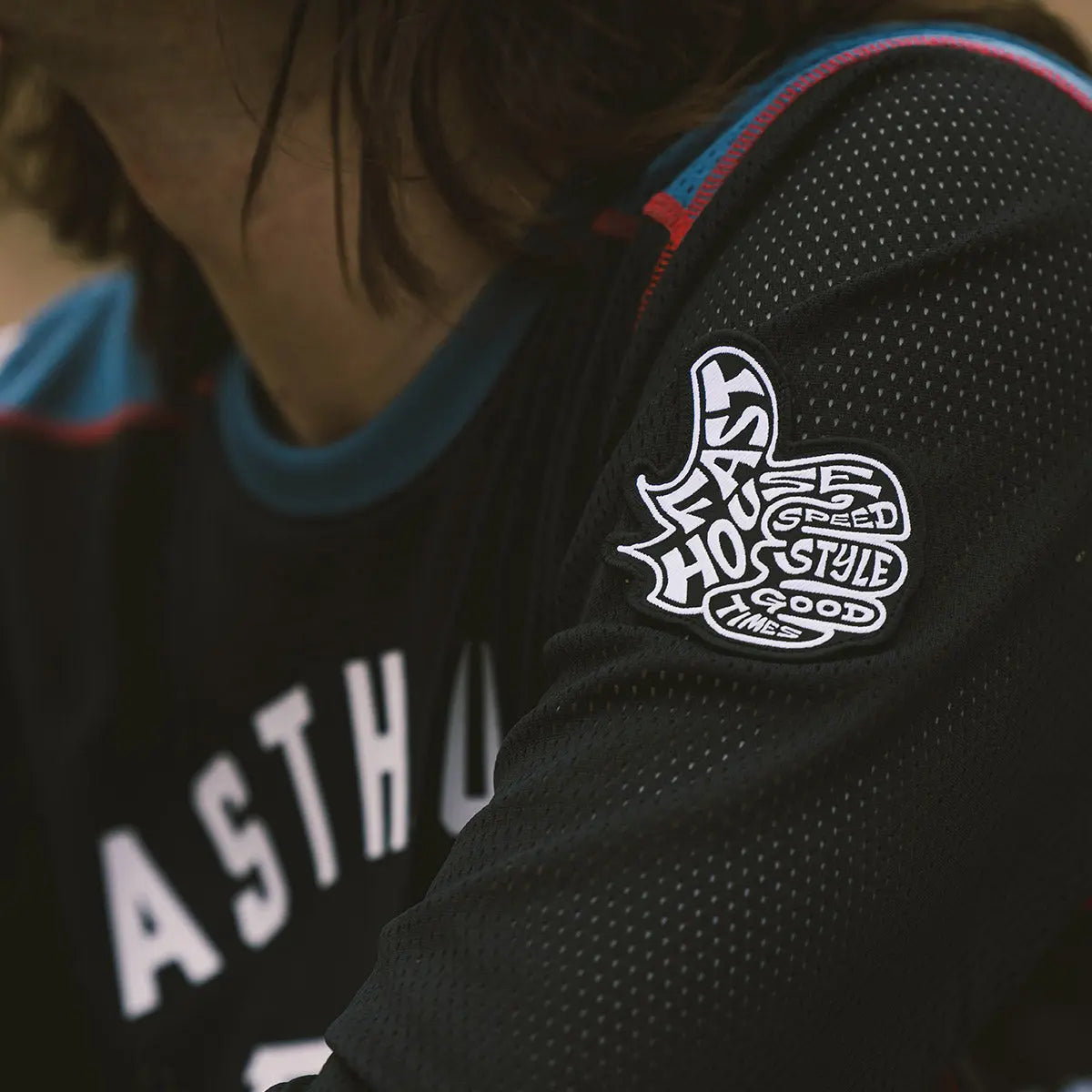 Grindhouse Air-Cooled Club Jersey - Black/Teal - Fasthouse