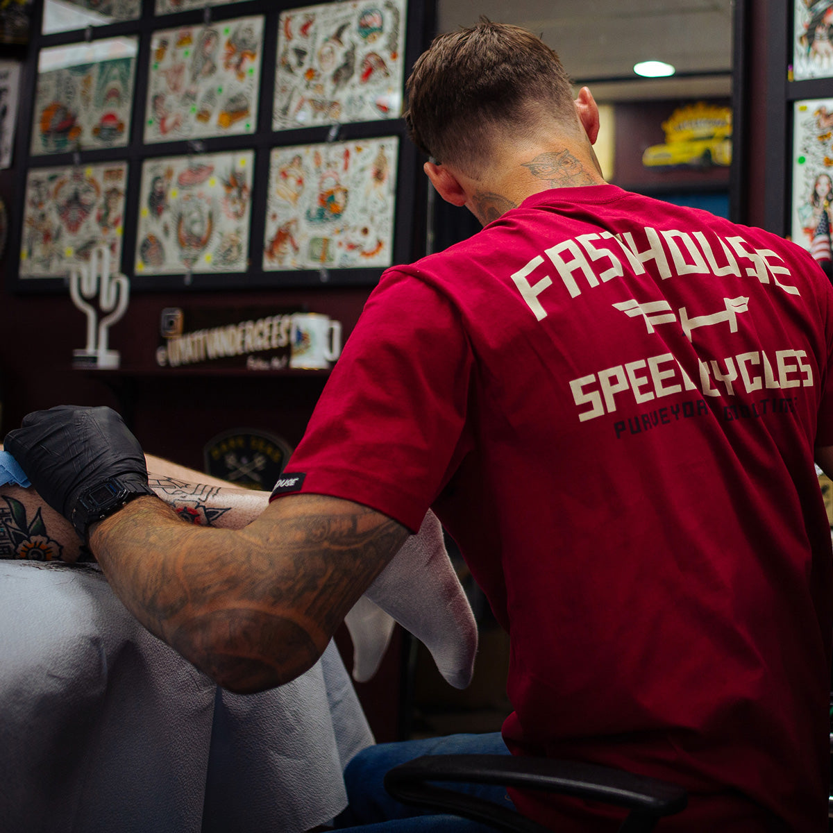 Elevate Tee - Cardinal