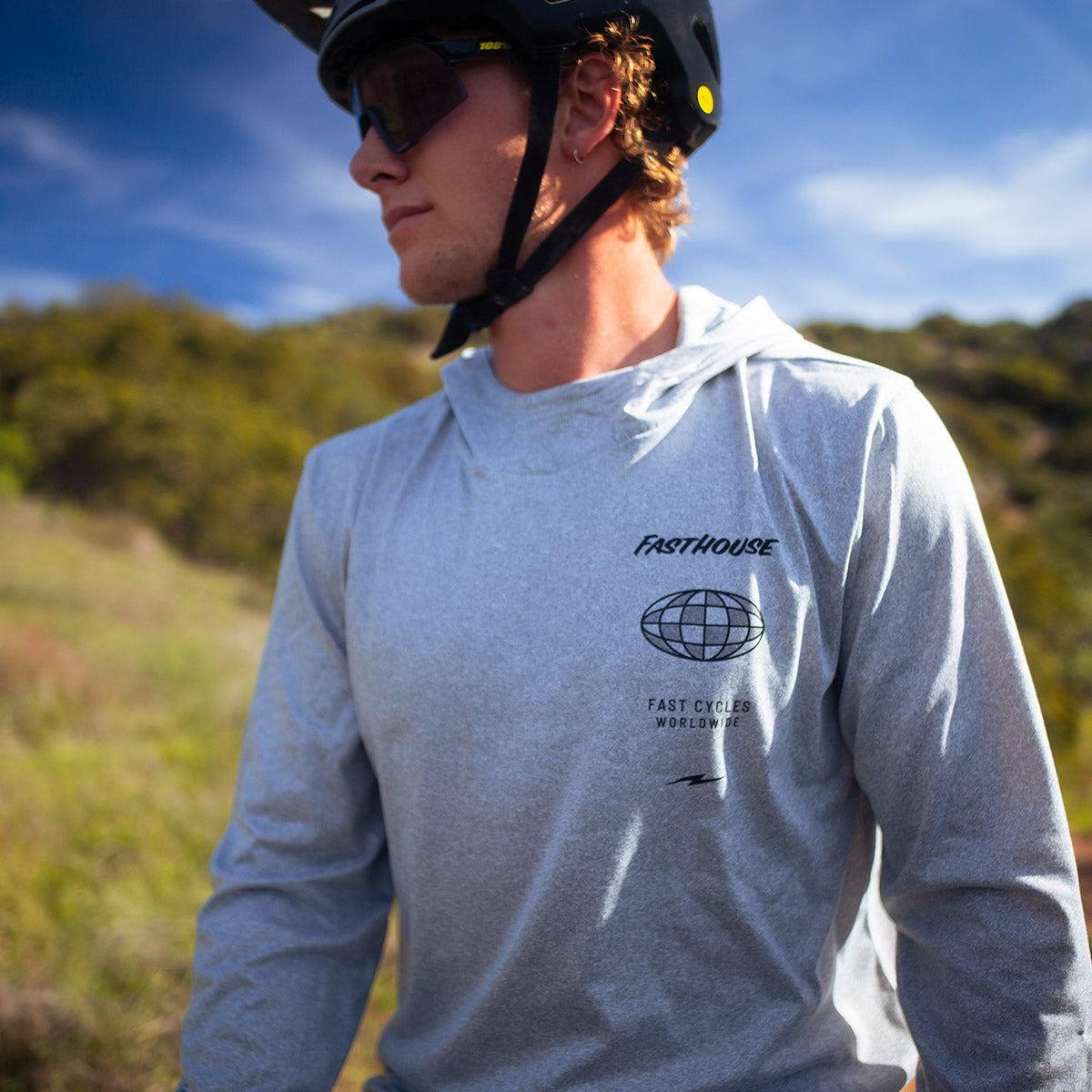 Baux Hooded UPF LS Tee