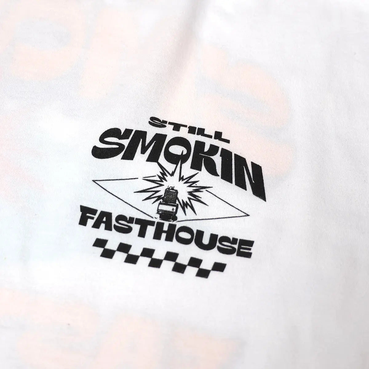 4 Ever 2 Smokin Tee - White - Fasthouse