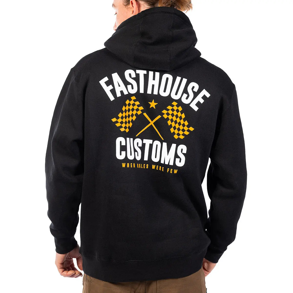 68 Trick Hooded Pullover - Black - Fasthouse