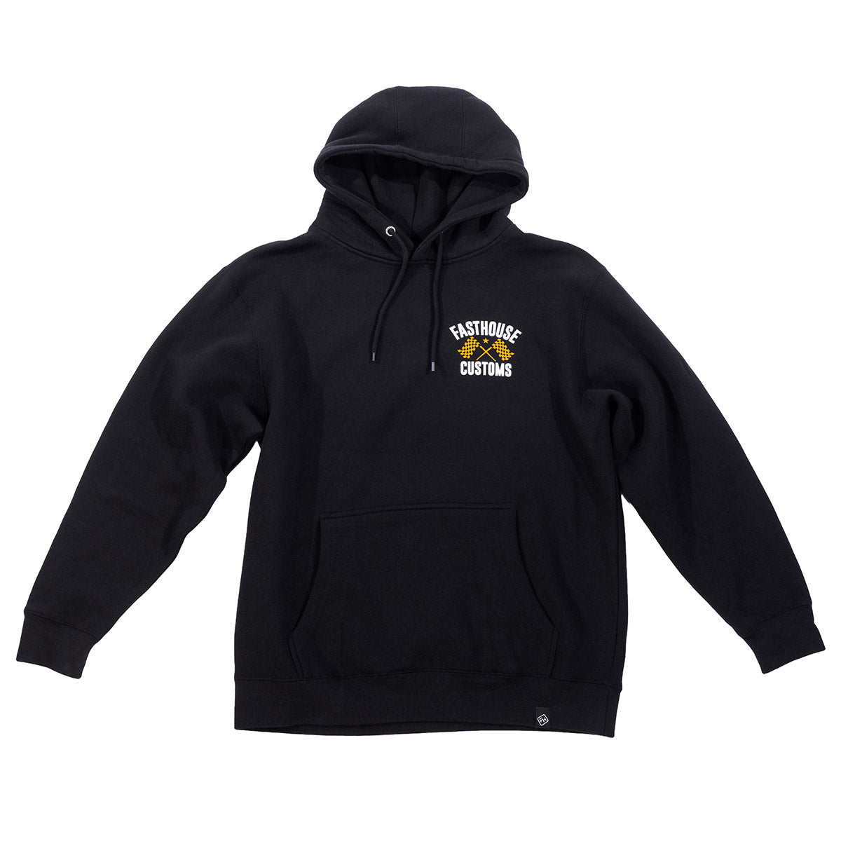 68 Trick Hooded Pullover - Black