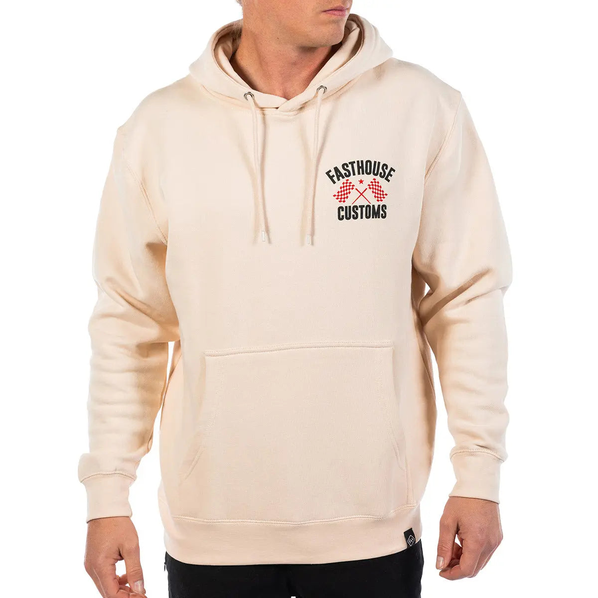 68 Trick Hooded Pullover - Sand - Fasthouse