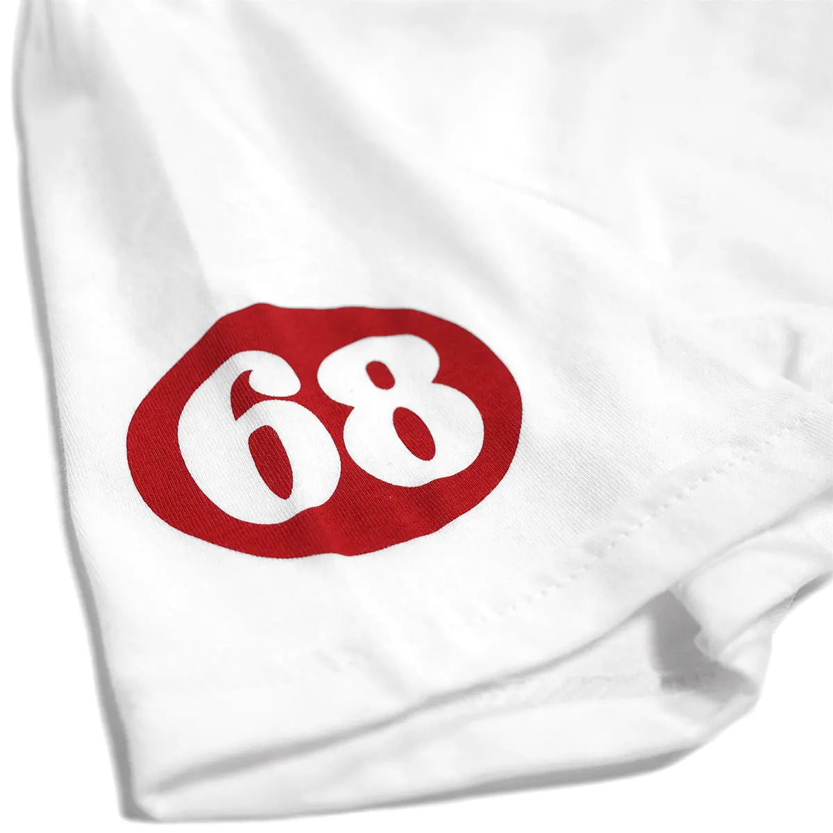 68 Trick Tee - White/Red