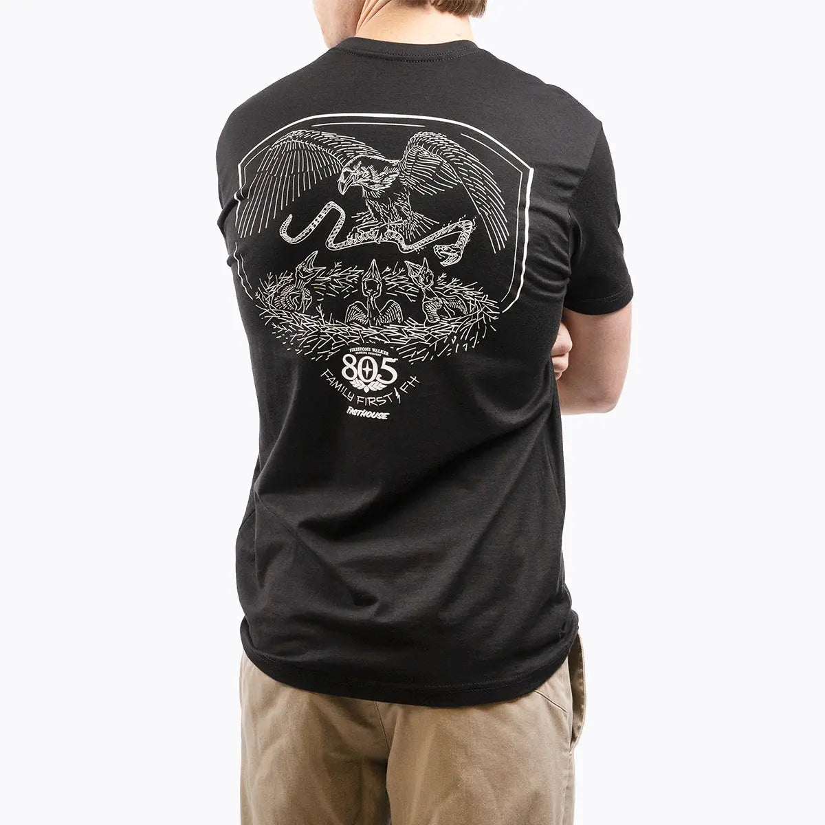 805 Family First Tee - Black