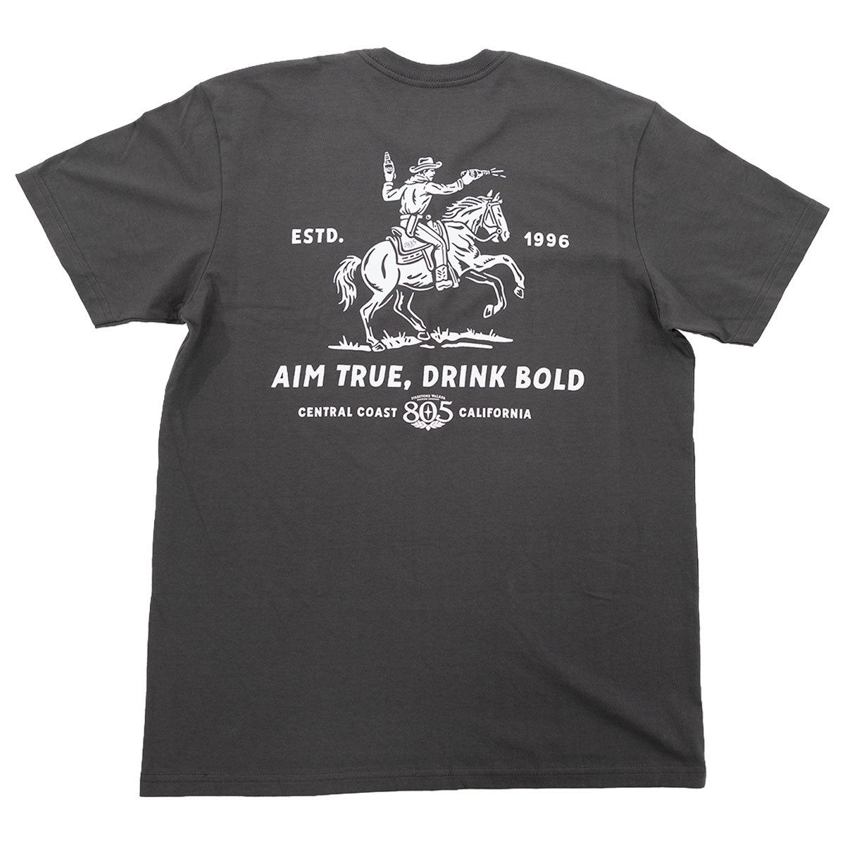 805 Premier Aim True Tee - Graphite Black