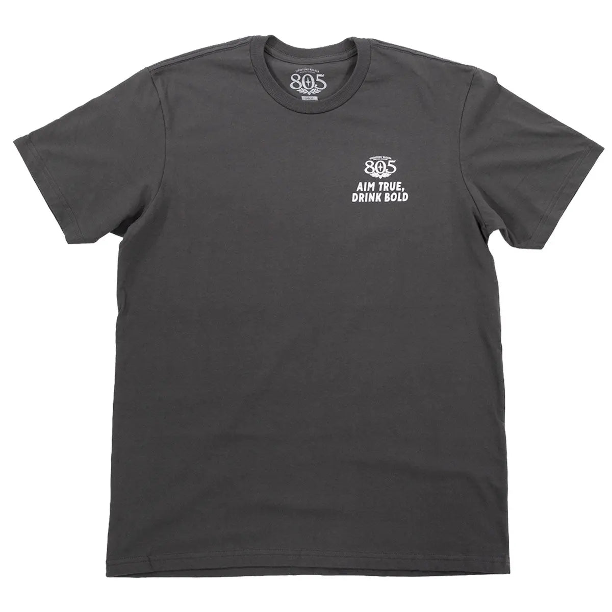 805 Premier Aim True Tee - Graphite Black Fasthouse