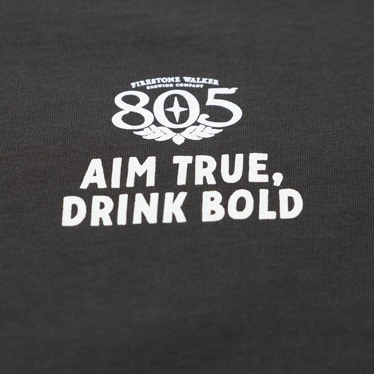 805 Premier Aim True Tee - Graphite Black Fasthouse