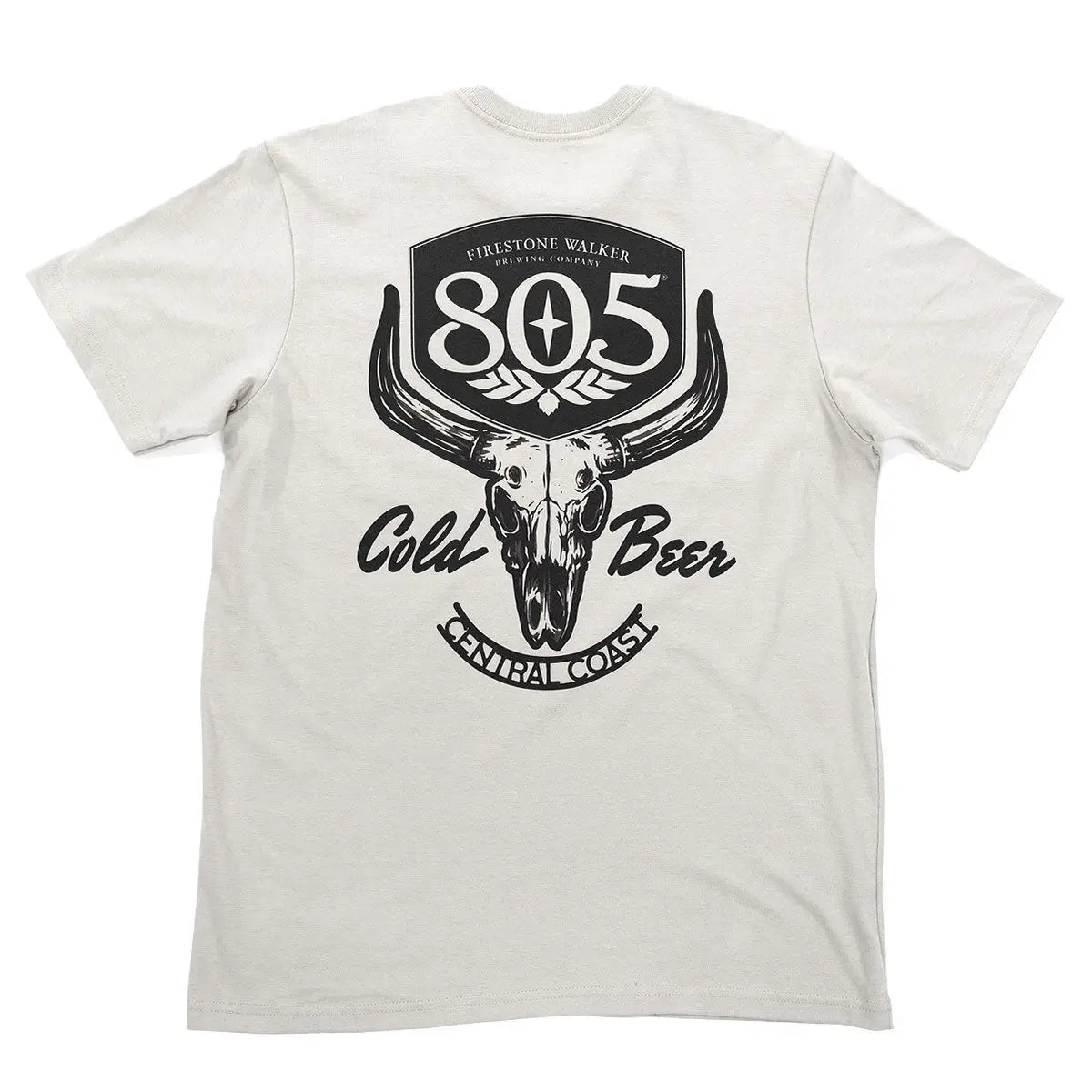 805 Premier Outlaw Tee - Light Gray Fasthouse