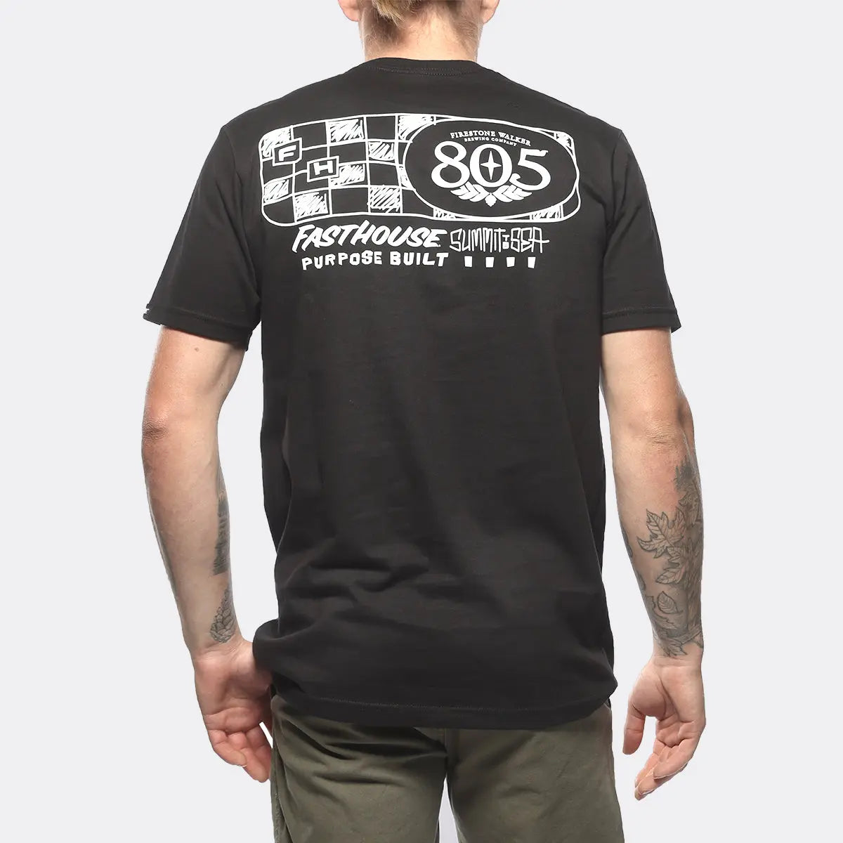 805 Purpose Midweight Tee - Black - Fasthouse