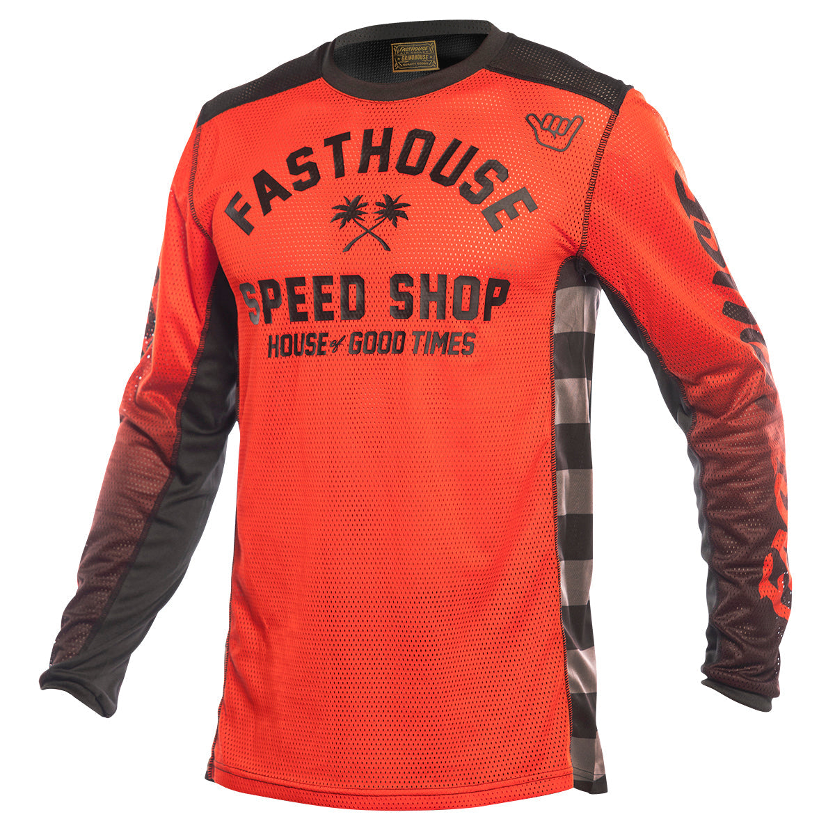 A/C Grindhouse Asher Jersey - Infrared/Black closeout