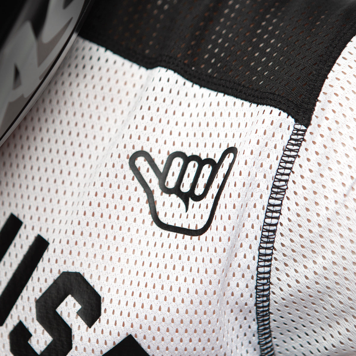 A/C Grindhouse Asher Jersey - White/Black closeout