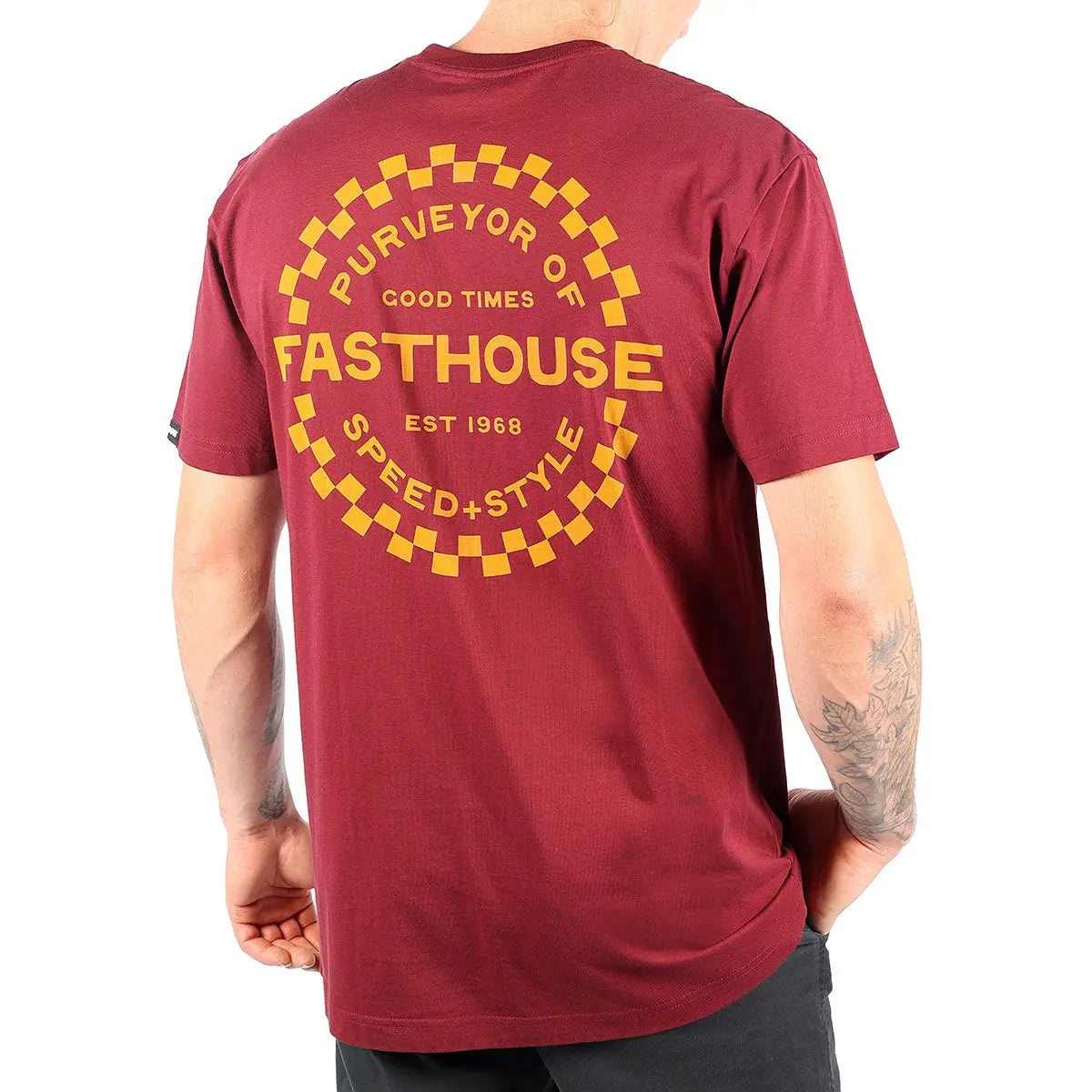 Anchor Tee - Maroon - Fasthouse