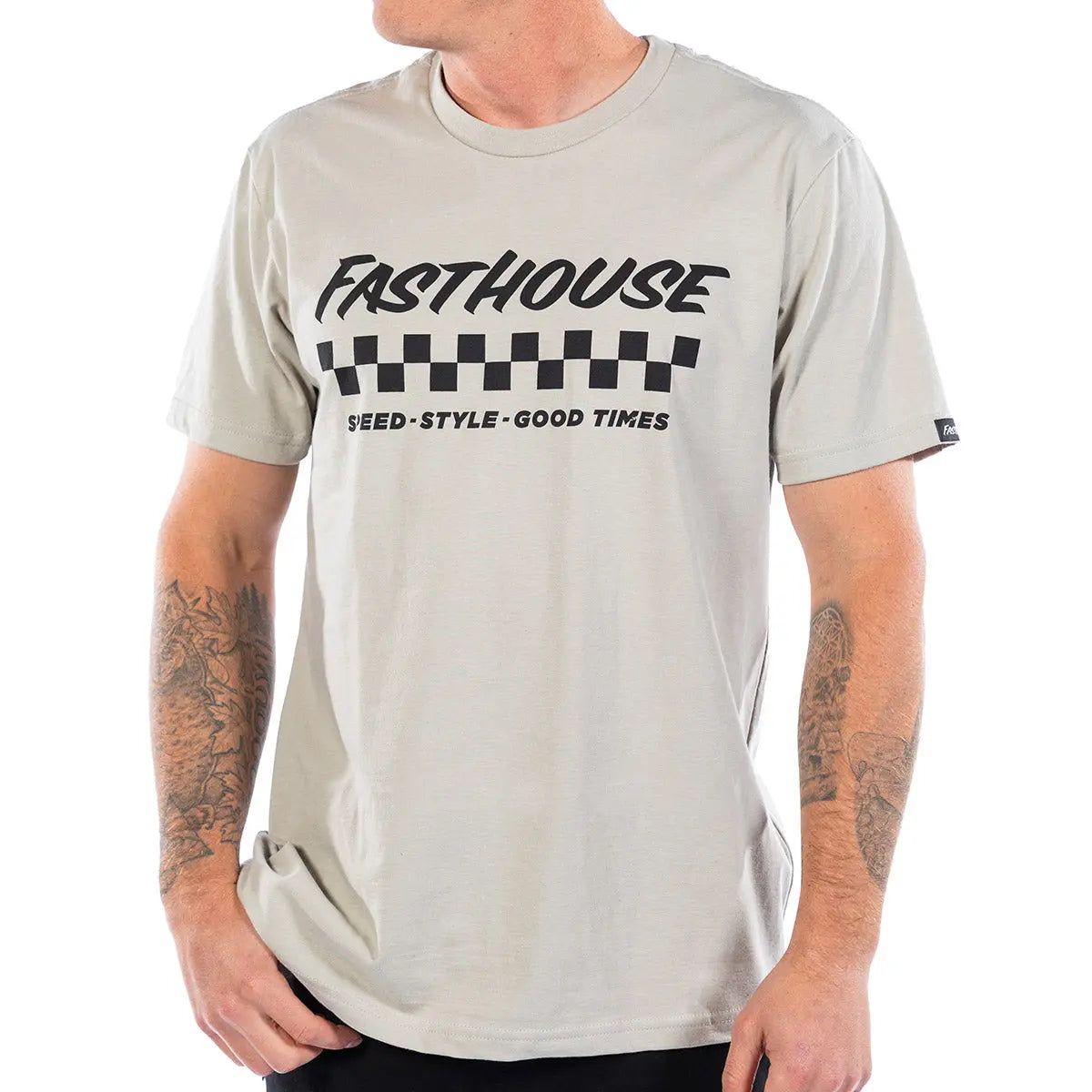 Apex Tee - Light Gray - Fasthouse