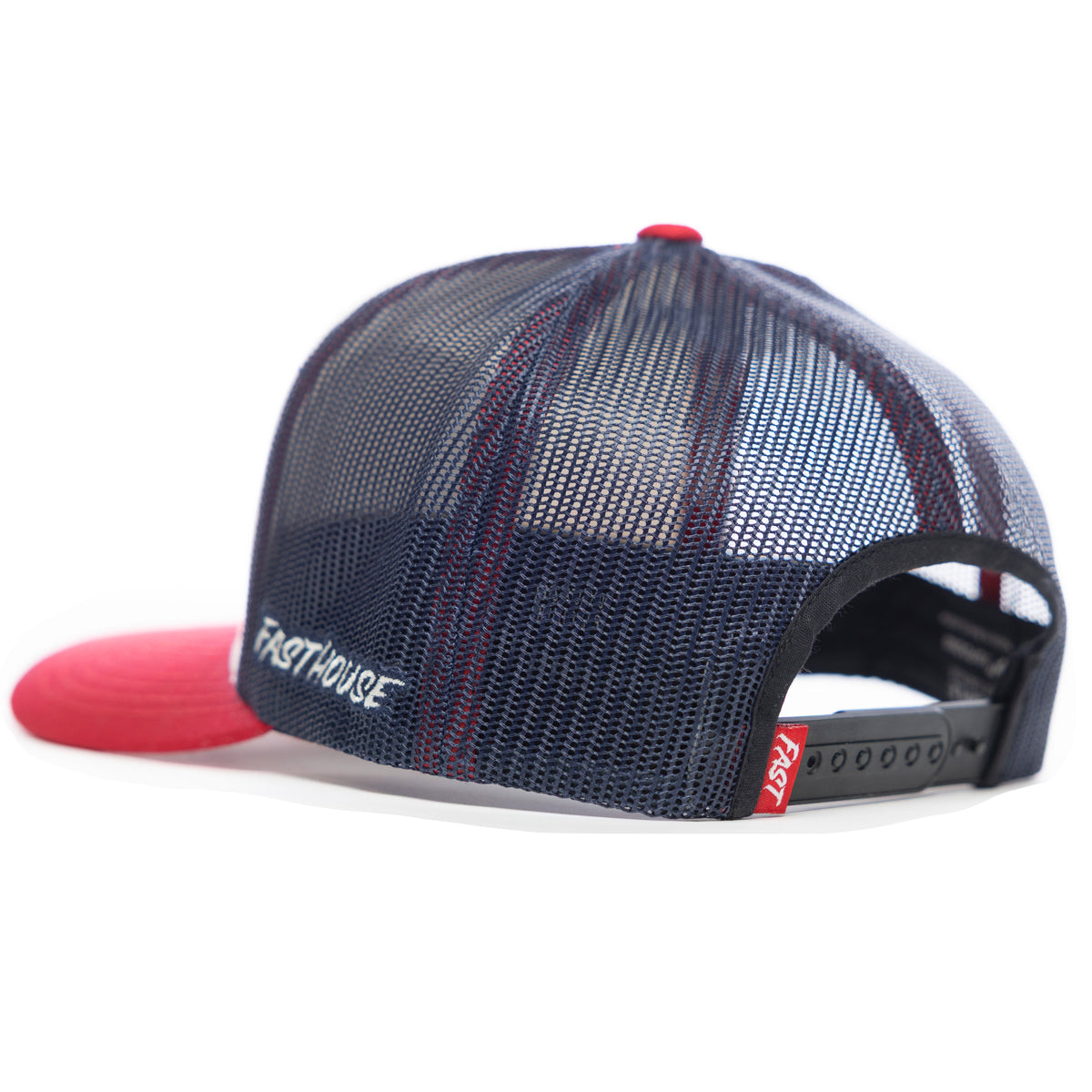 Archie Hat - Off-White/Red