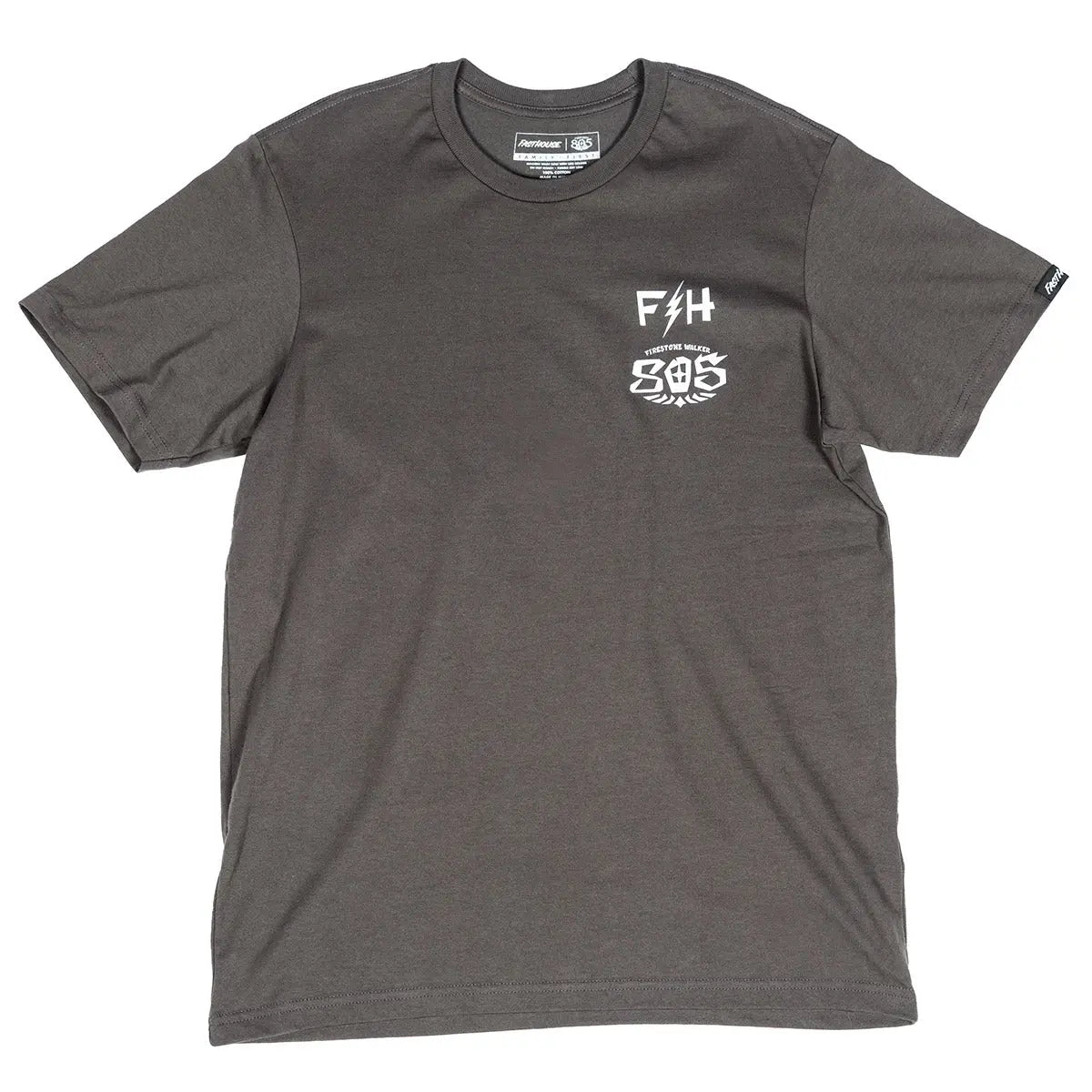 805 Bar SS Tee - Heavy Metal - Fasthouse