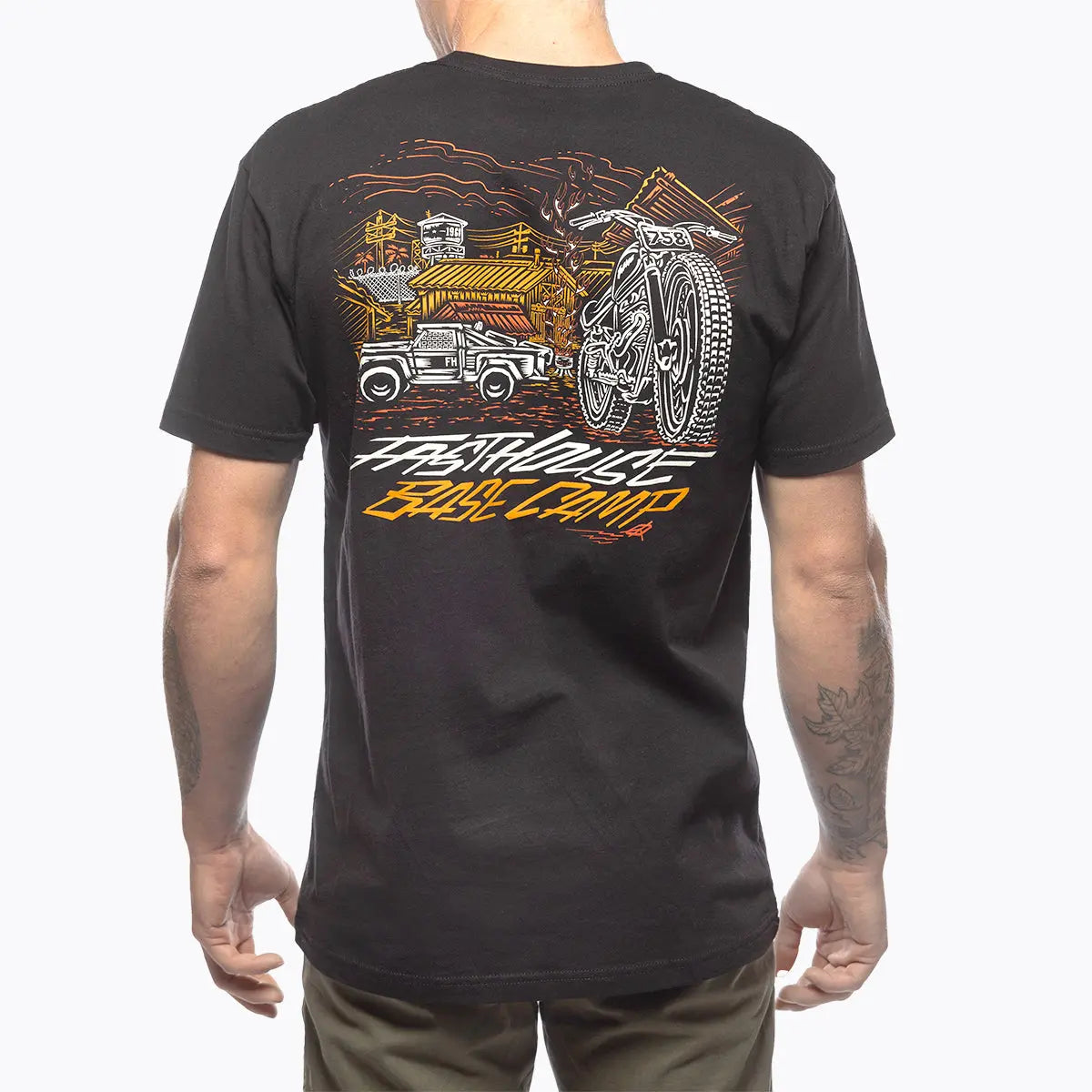 Base Camp Tee - Black - Fasthouse