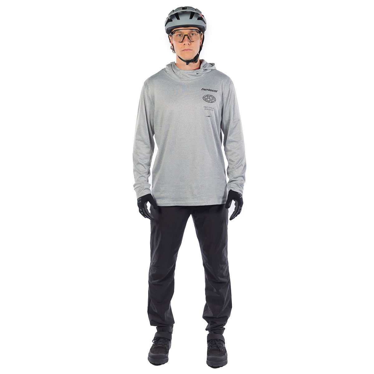 Baux Hooded UPF LS Tee