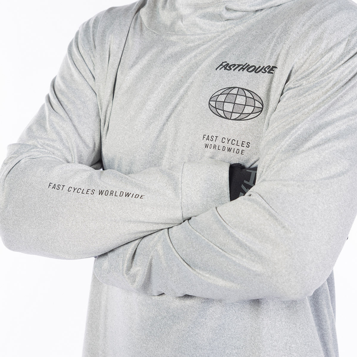 Baux Hooded UPF LS Tee