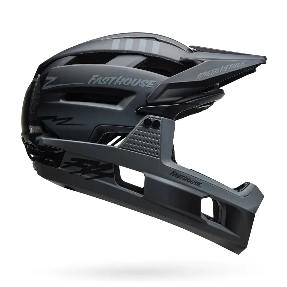 Bell Super Air R Spherical - Matte Black - Fasthouse
