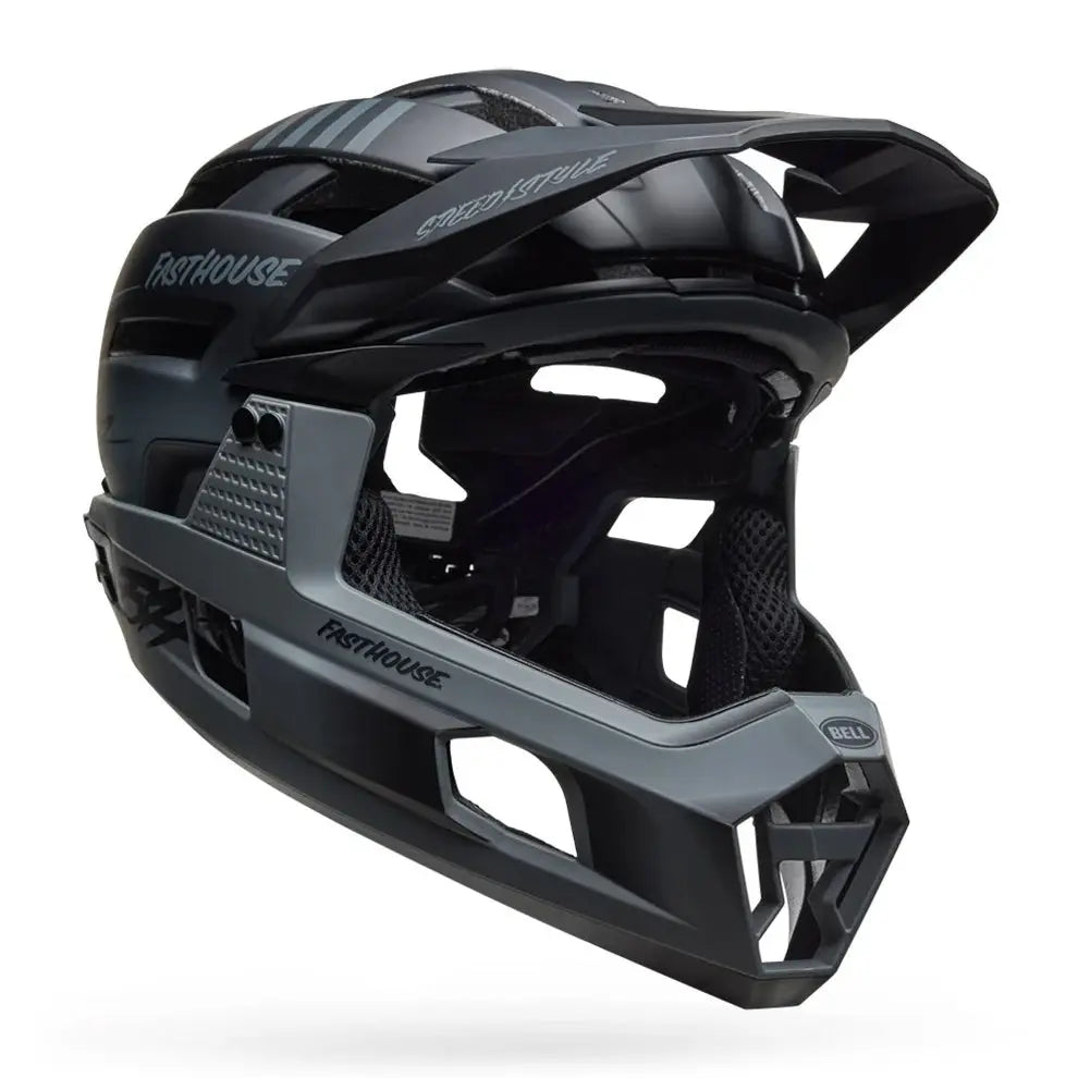 Bell Super Air R Spherical - Matte Black - Fasthouse