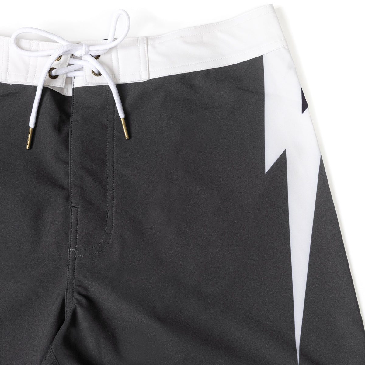 Blitzed 17" Boardshort - Black