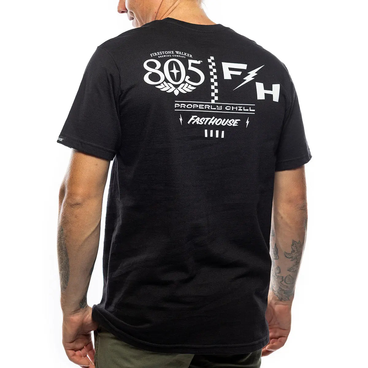 805 Bond SS Tee - Black - Fasthouse