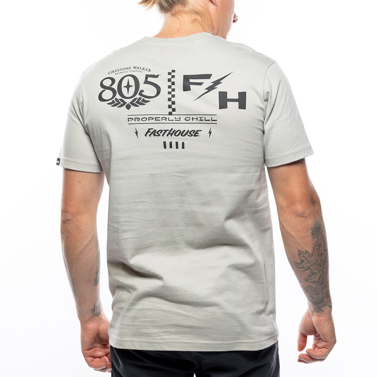 805 Bond SS Tee - Light Gray