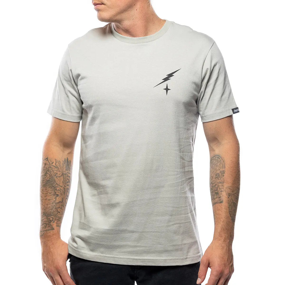 805 Bond SS Tee - Light Gray - Fasthouse