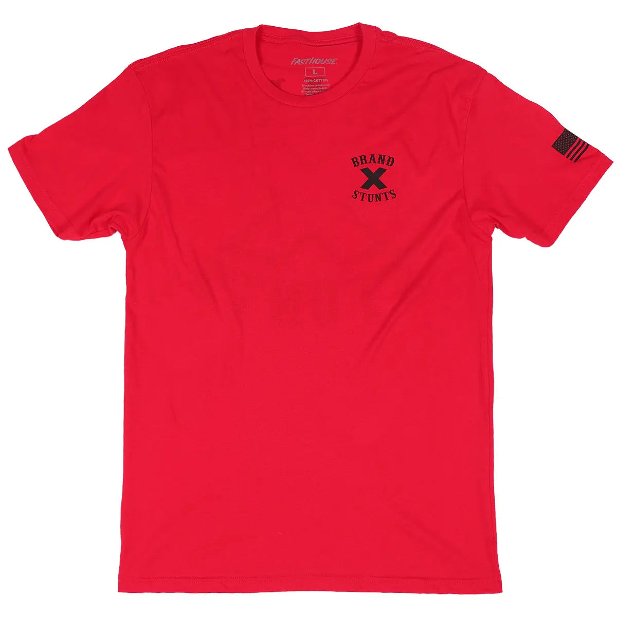 Brand X Logo Tee - Red - Fasthouse