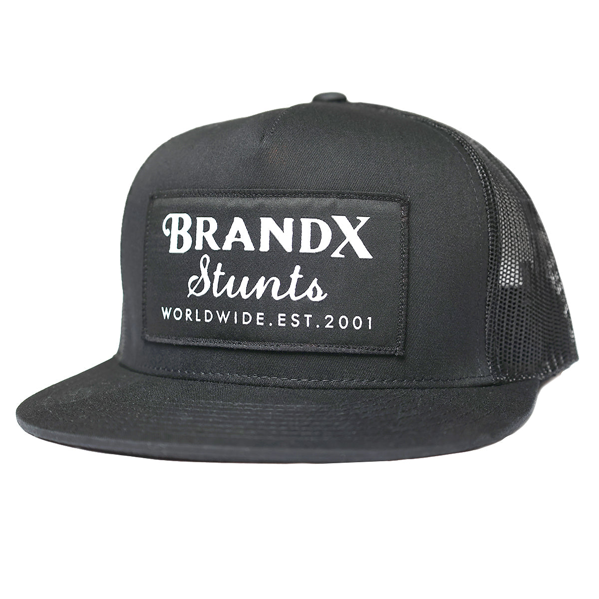 Brand X Worldwide Trucker Hat - Black/White