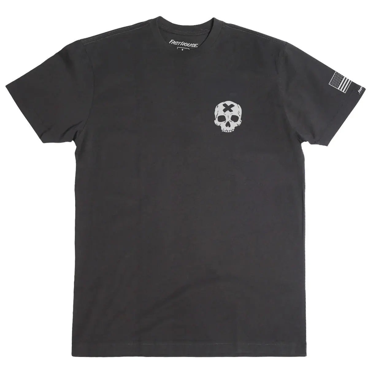 Brand X Skull Tee - Black - Fasthouse