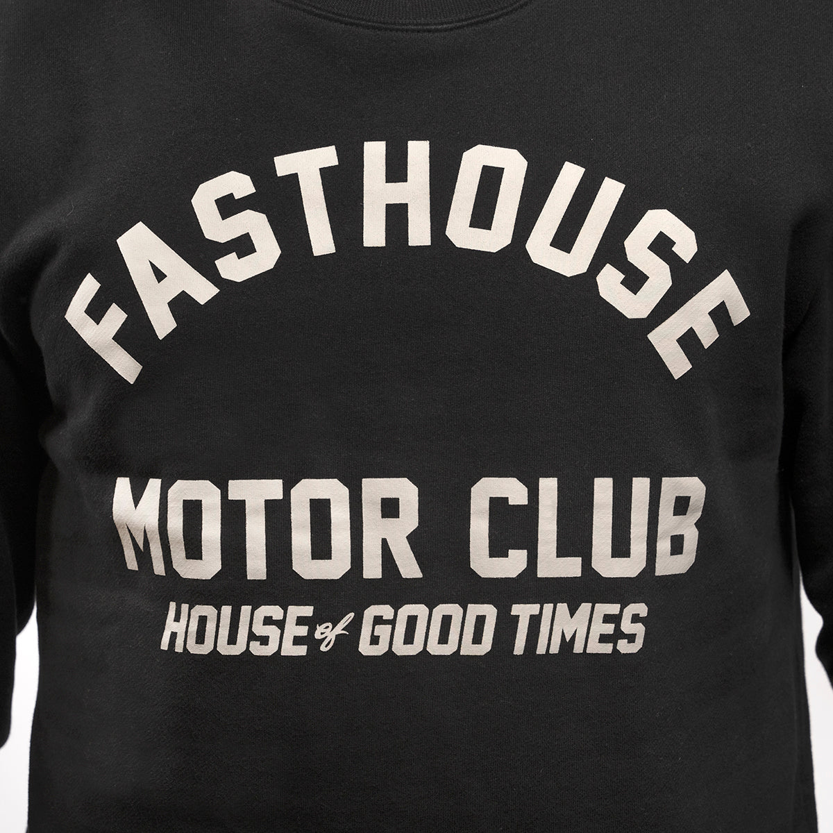 Brigade Crew Neck Pullover - Black Fasthouse