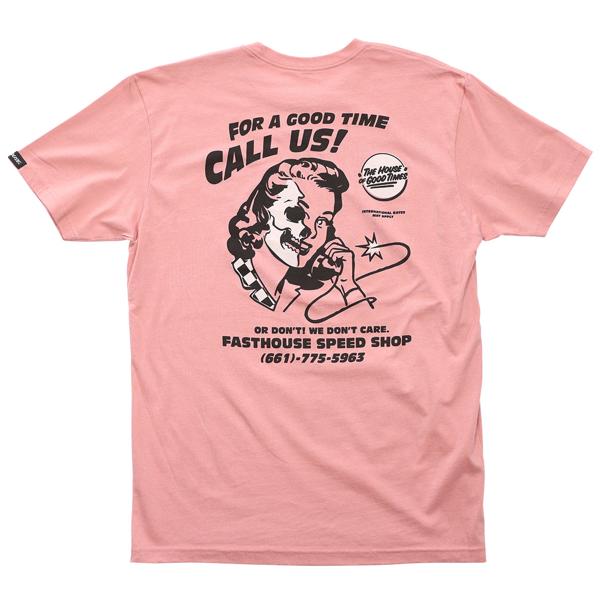 Call Us Tee - Desert Pink
