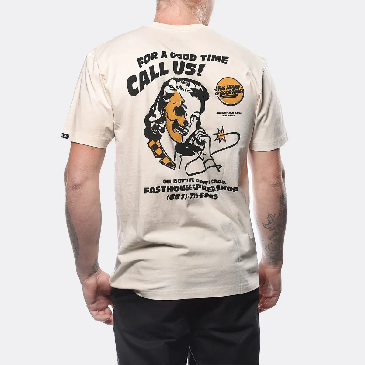 Call Us Tee - Natural