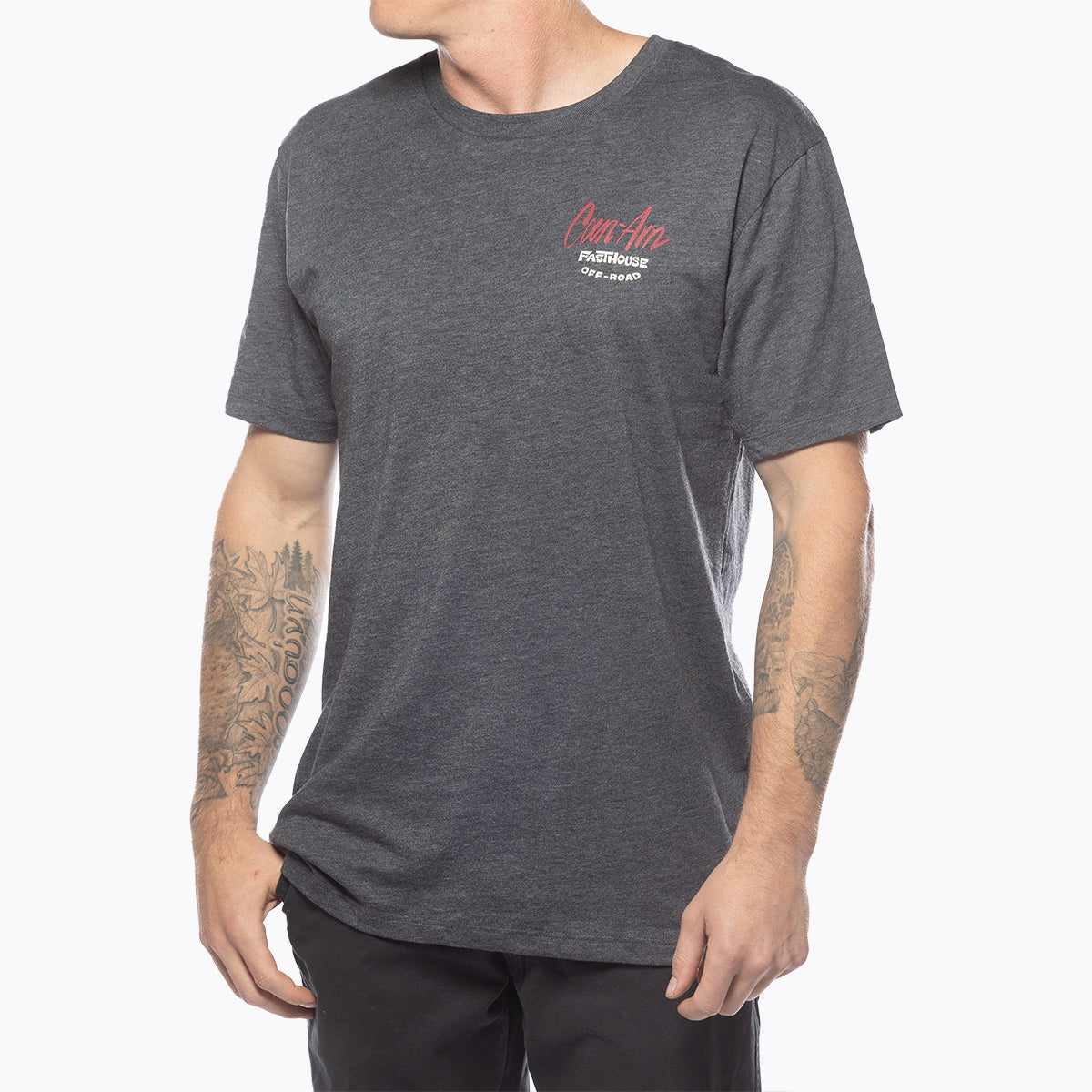Can-Am x FH Badge Tee - Dark Navy Fasthouse