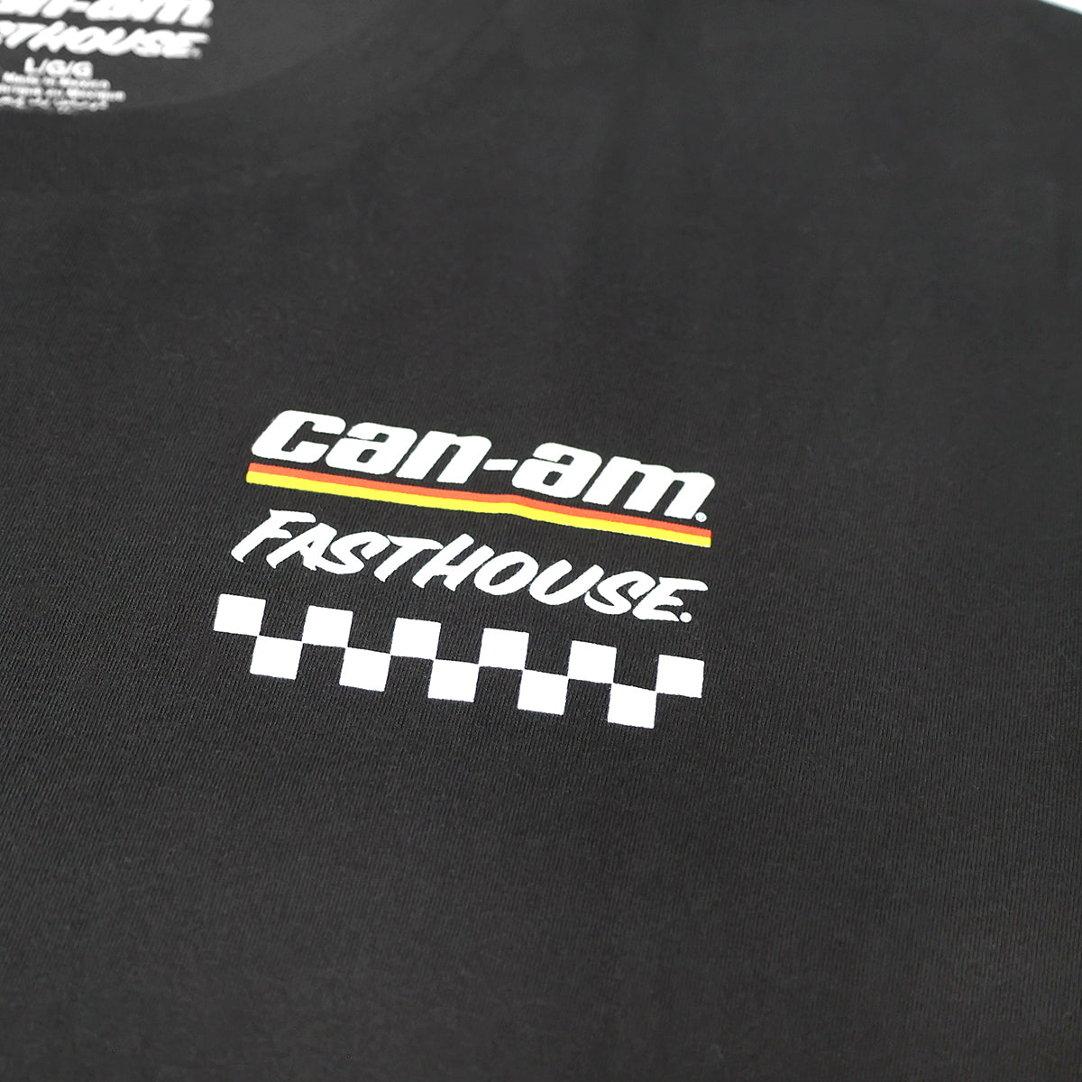 Can-Am x FH Racing Tee - Black Fasthouse