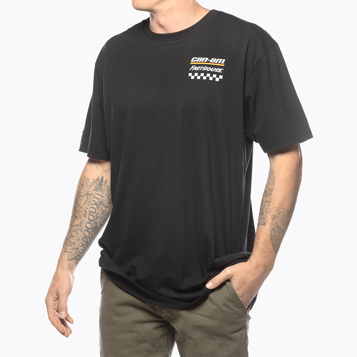Can-Am x FH Racing Tee - Black Fasthouse