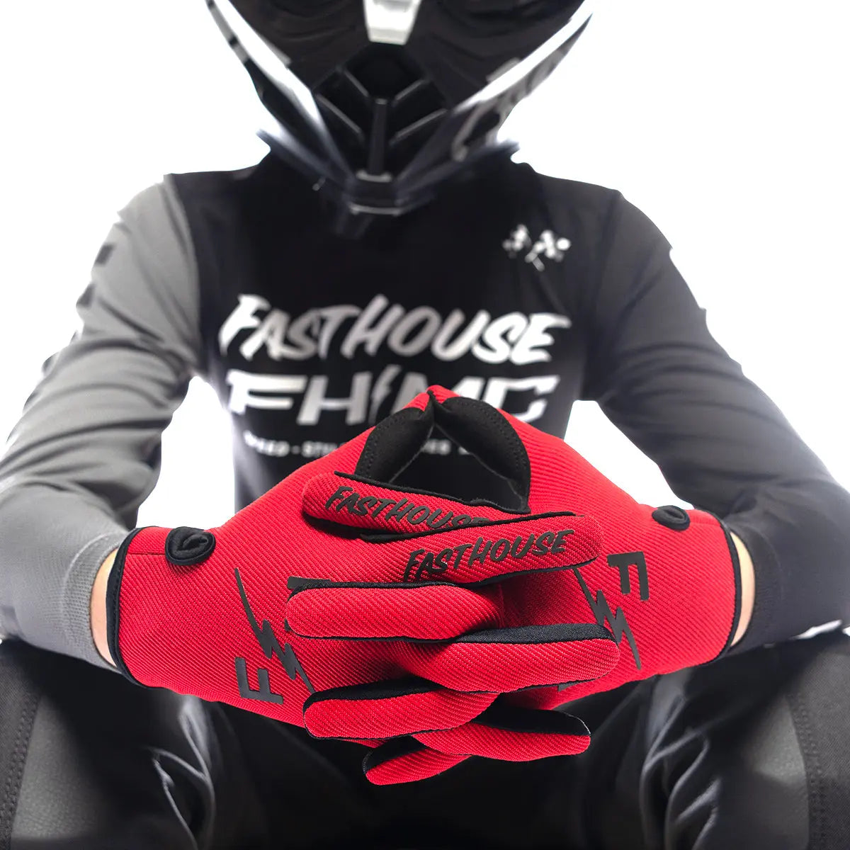 Carbon Eternal Youth Glove - Red - Fasthouse