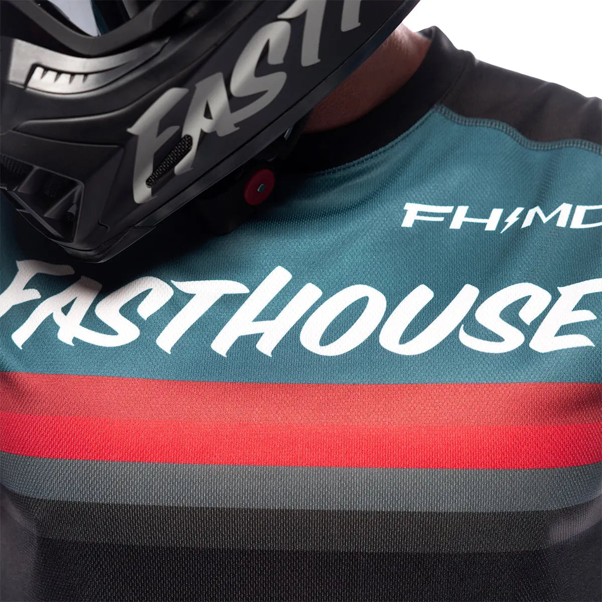 Carbon Force Jersey - Teal - Fasthouse