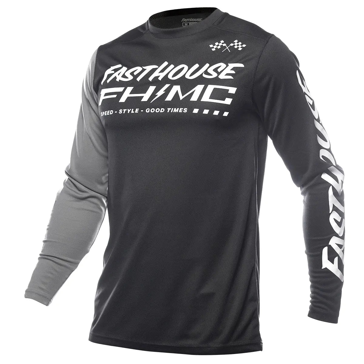 Carbon Method Jersey - Black/Gray - Fasthouse