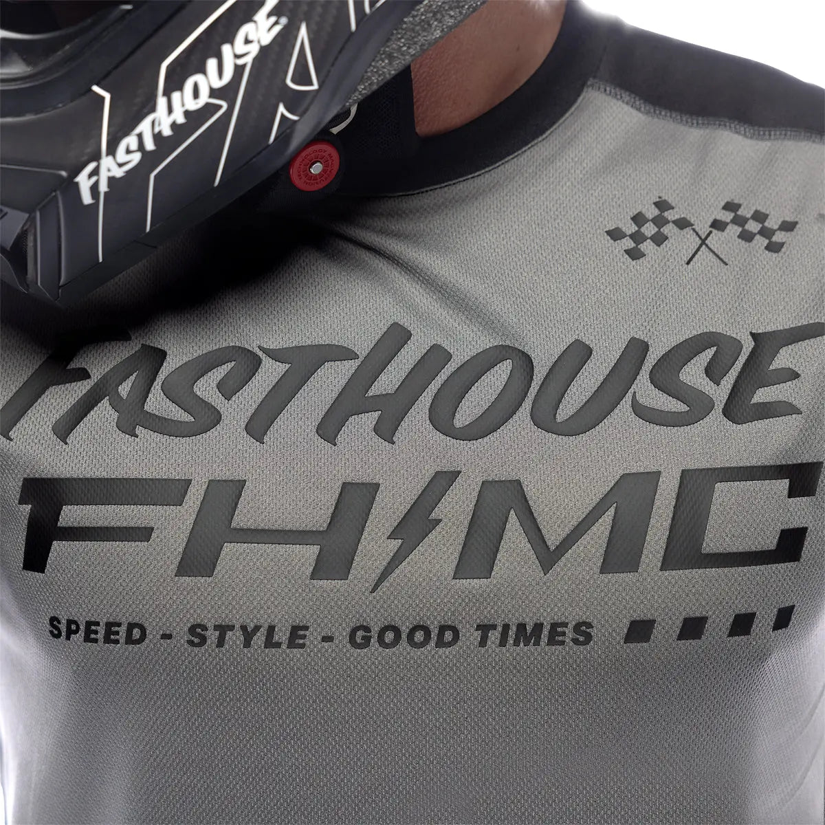 Carbon Method Jersey - Gray/Black - Fasthouse