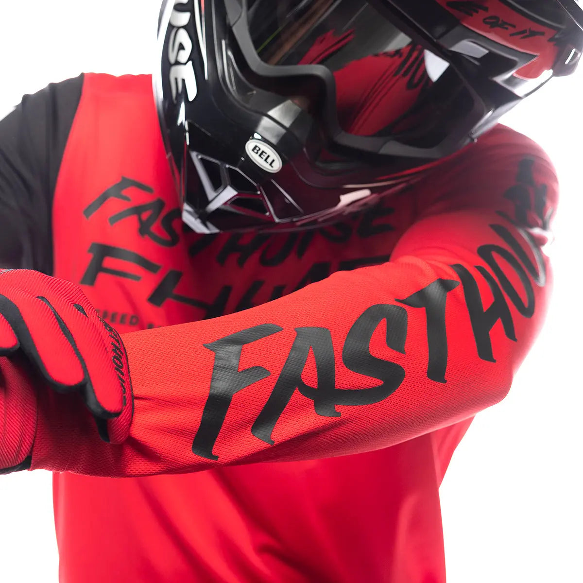 Carbon Method Jersey - Red/Black - Fasthouse