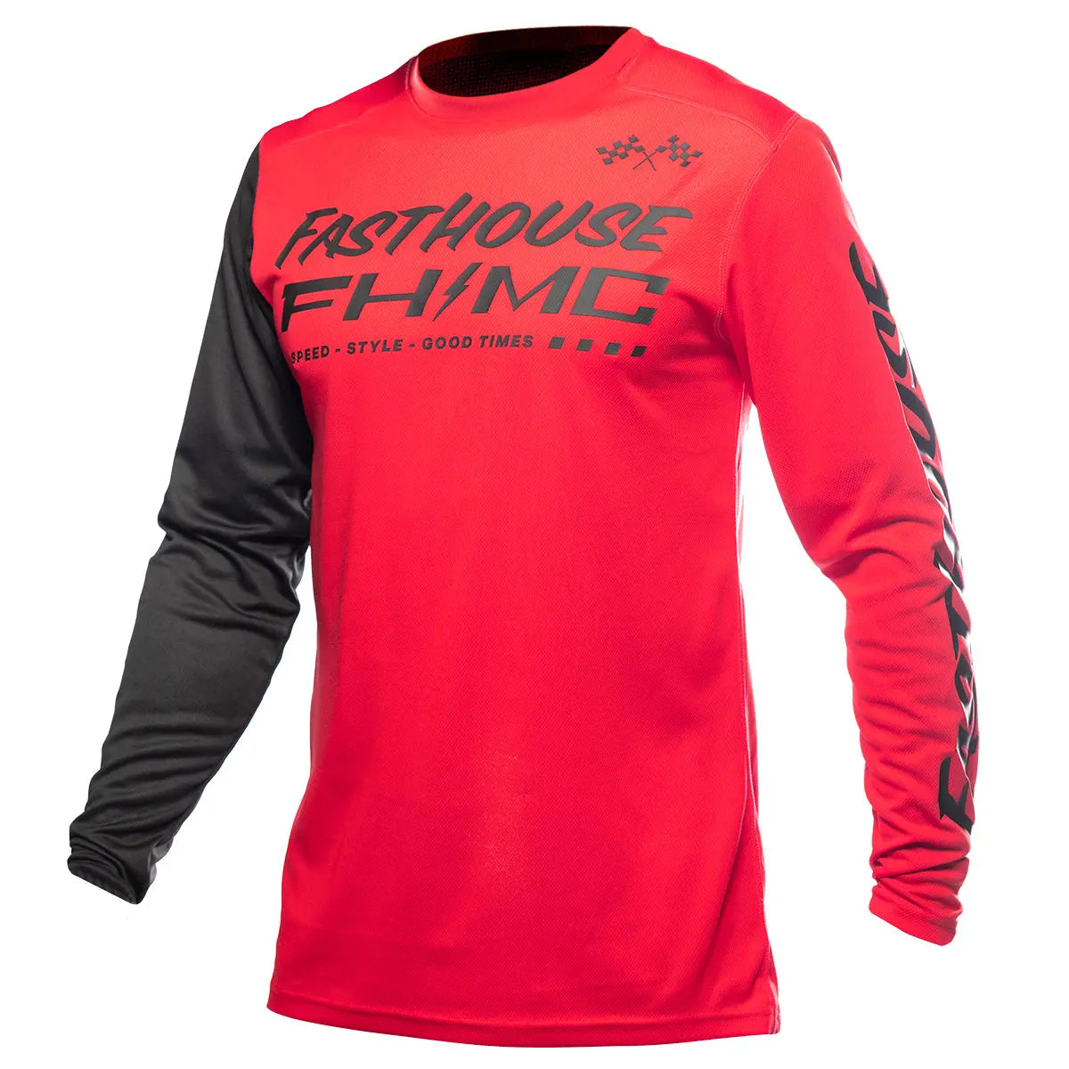 Carbon Method Jersey - Red/Black - Fasthouse