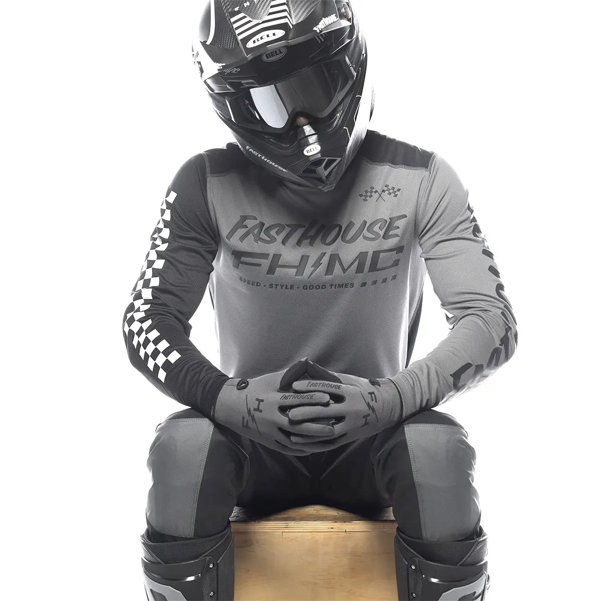 Carbon Method Jersey - Gray/Black - Fasthouse