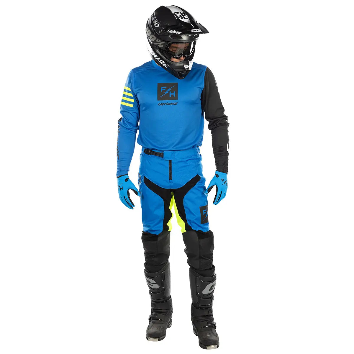 Carbon Echo Jersey - Electric Blue Fasthouse