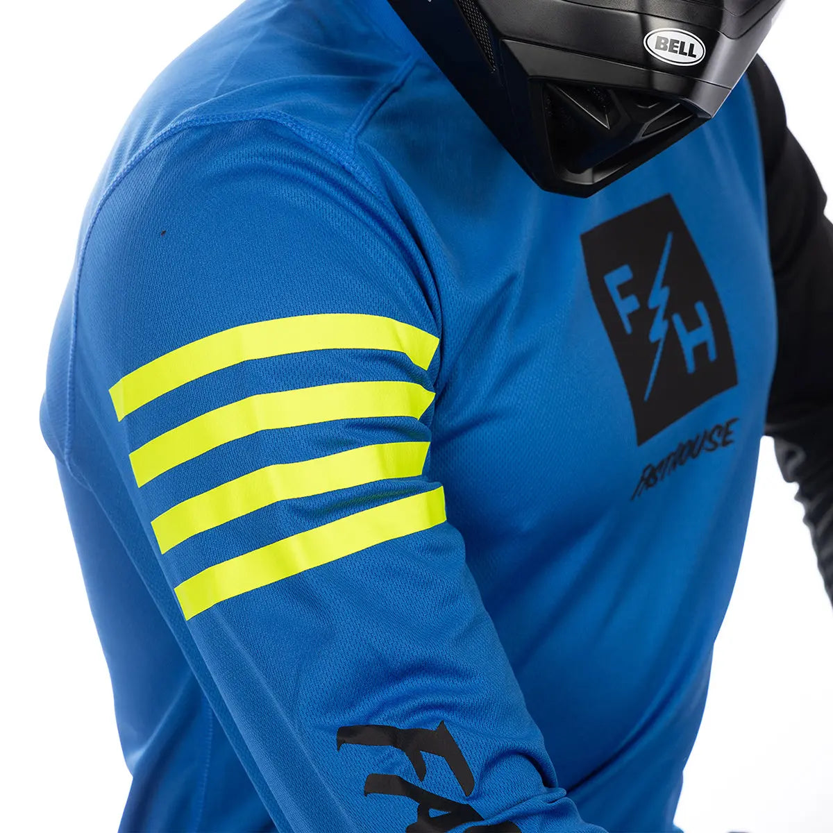 Carbon Echo Jersey - Electric Blue Fasthouse