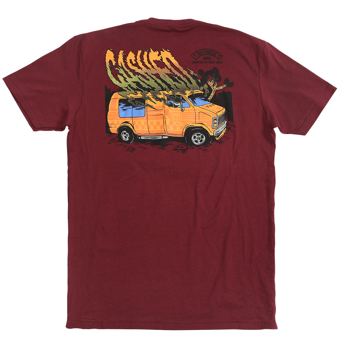 Cashed Tee - Maroon